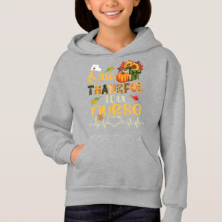 One Thankful ICU Nurse Pumpkin Stethoscope Thanksg T Shirt
