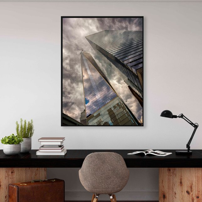 One Torn New York City Manhattan Image Poster (Skapare uppladdad)