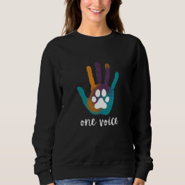 One Voice Black Sweatshirt T Shirt