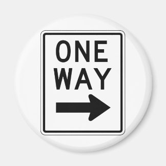 One Way Höger Sign Magnet
