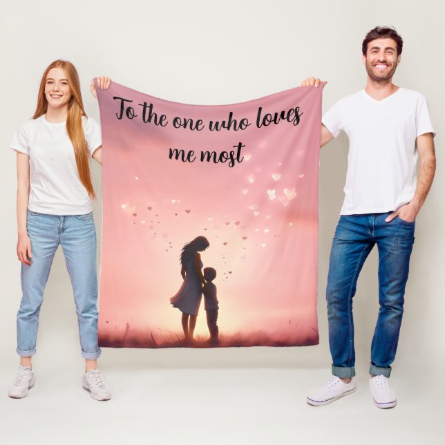 One Who Loves Me Most Fleecefilt (På plats)