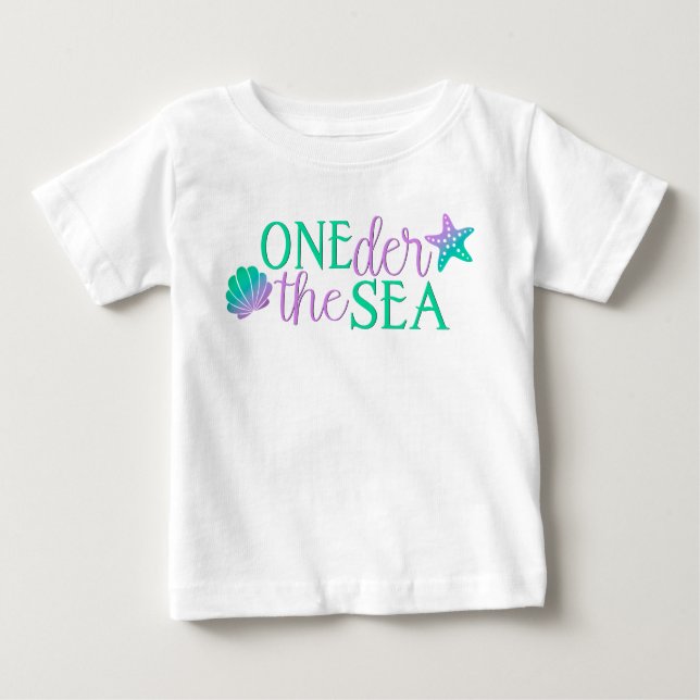 Oneder Sea Birthday T Shirt (Framsida)
