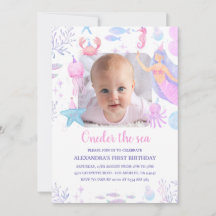 Oneder Sea Girl 1 Birthday Sjöjungfru Photo