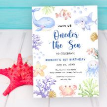 Oneder The Sea 1-årsdag Under The Sea