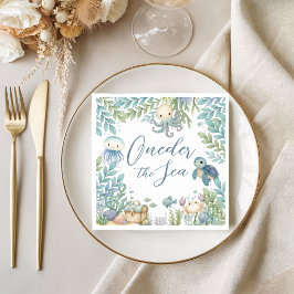 Oneder the Sea Birthday Party Napkins Pappersservett