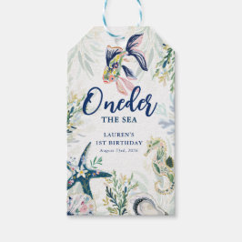 Oneder the Sea Coastal 1-årsfest Presentetikett