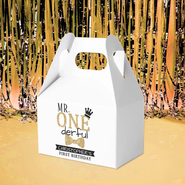 ONEderful 1st Birthday Party Presentaskar (Skapare uppladdad)