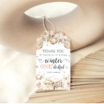 ONEderful 1st Birthday Rosa Winter Wonderland Presentetikett<br><div class="desc">1:a födelsedag Rosa Winter Wonderland Gift-Märkre. Matchande objekt är tillgängliga.</div>
