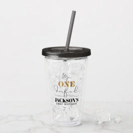Onederful Acrylic Tumbler Take Away Mugg