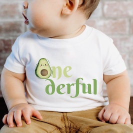Onederful Avokado 1-årsdag T Shirt