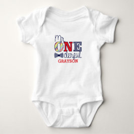 ONEderful Baby Romper - Första födelsedag Tee Shirt