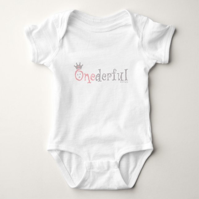 ONEderful BABY (rosor) Tee (Framsida)
