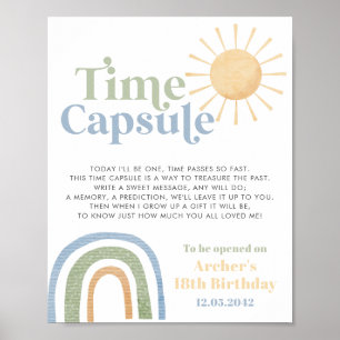 Onederful Boys 1:a födelsedag Poster