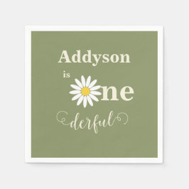 Onederful First Birthday Pappersservett