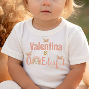 Onederful Girl's First Födelsedagsfest Boho Outfit T Shirt