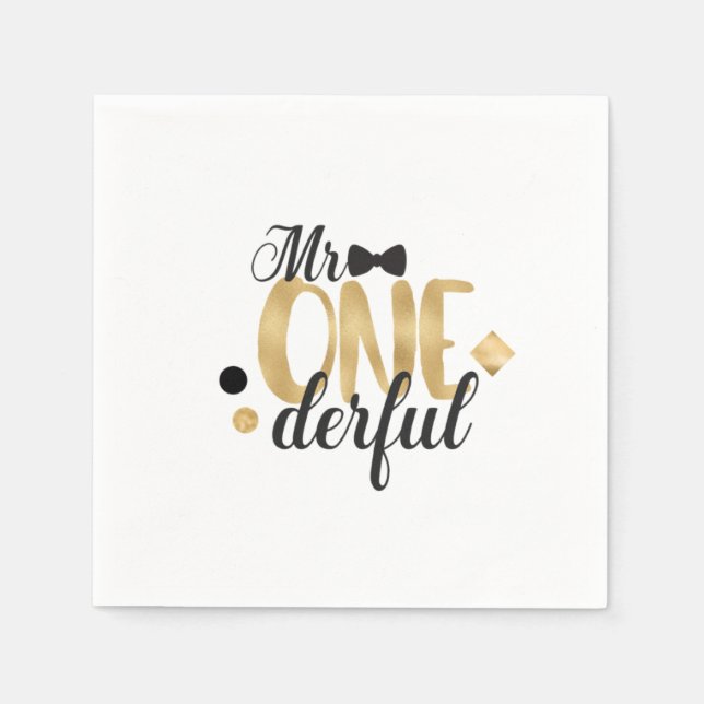 Onederful Napkins Pappersservett (Framsidan)