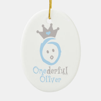 ONEderful Oliver Julgransprydnad Keramik