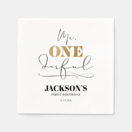 Onederful Papper Napkins Pappersservett