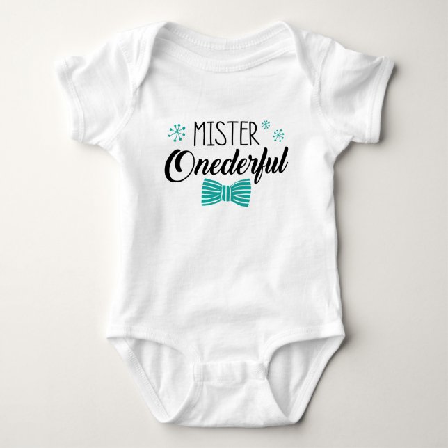 Onederful Party Outfit Tee (Framsida)