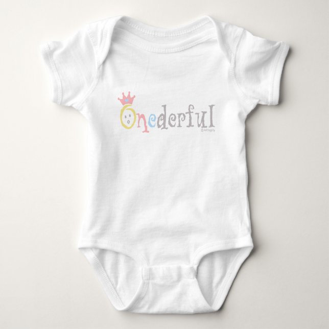 ONEderful (pastell 2) Tee Shirt (Framsida)