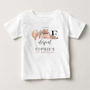ONEderful Rainbow Girl's Birthday T Shirt