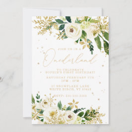 Onederland One First Birthday Inbjudningar