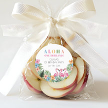 Onederland Summer Tropical Flamingo 1:a födelsedag