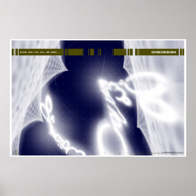 ONEDESIGN_shine Poster (Framsidan)