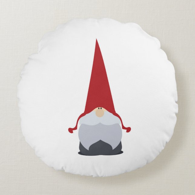 onegnome rund kudde (Framsidan)