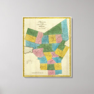 Oneida County Canvastryck