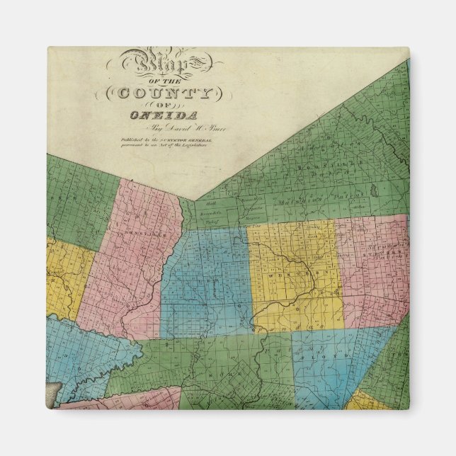 Oneida County Magnet (Framsidan)