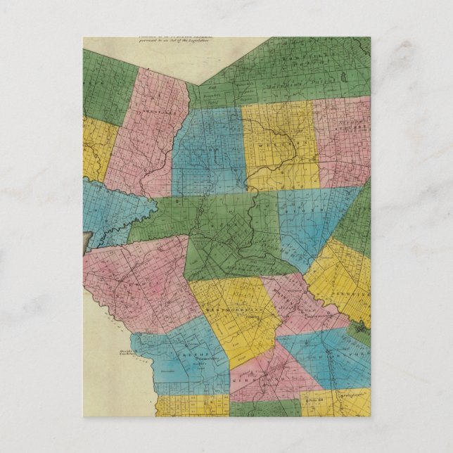 Oneida County Vykort (Framsida)