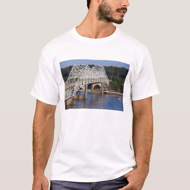 O'Neil Bridge på Tennessee River, Florence T-shirt (Framsida)