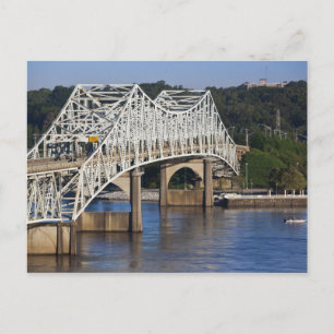 O'Neil Bridge på Tennessee River, Florence Vykort