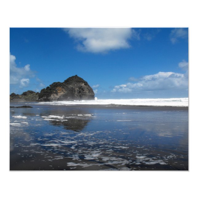 O'Neill Bay, Beach Photo Fototryck (Framsidan)