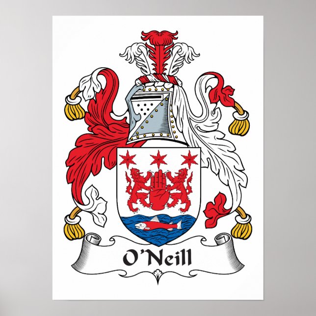 O'Neill Family Crest Poster (Framsidan)