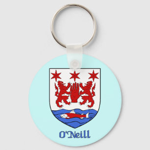 O'Neill Family Shield Keychain Nyckelring