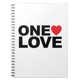 OneLove Logotyp Anteckningsbok