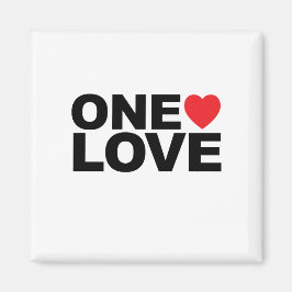 OneLove Logotyp Magnet