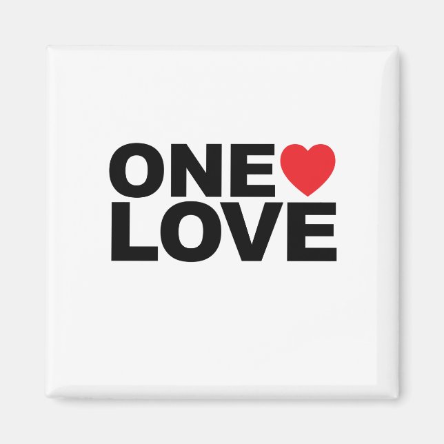 OneLove Logotyp Magnet (Framsidan)