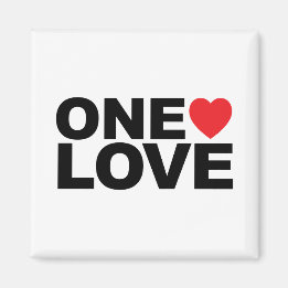 OneLove Logotyp Magnet