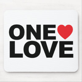 OneLove Logotyp Mouse Pad Musmatta