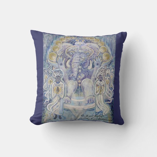 Oneness Pillow med grafik längst fram och bakåt Kudde (Framsida)