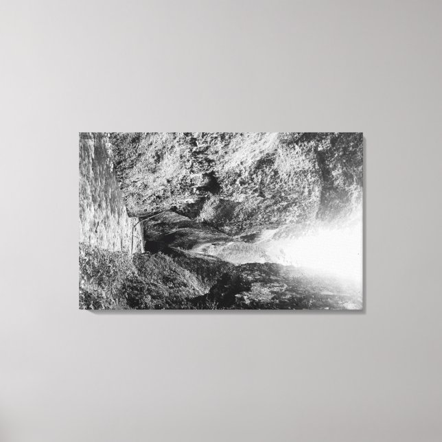 Oneonta Gorge PhotographColumbia River, ELLER Canvastryck (Framsida)