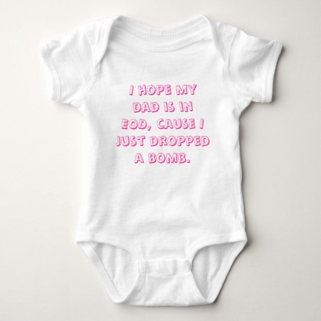 Onesy EOD-bebis Tee (Framsida)