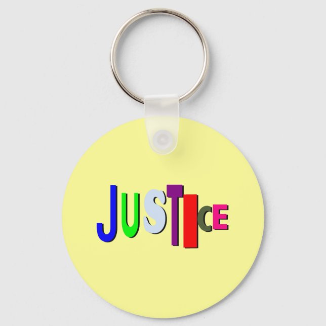 Oneven Justice Keychain C Nyckelring (Framsida)