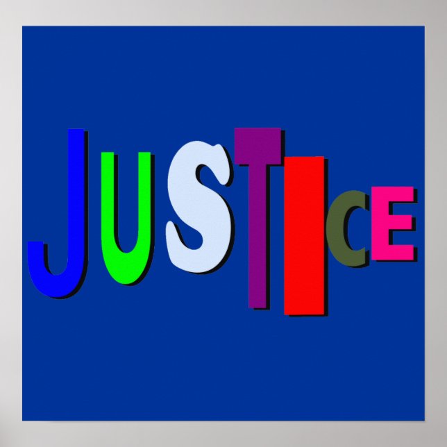 Oneven Justice Poster (Framsidan)