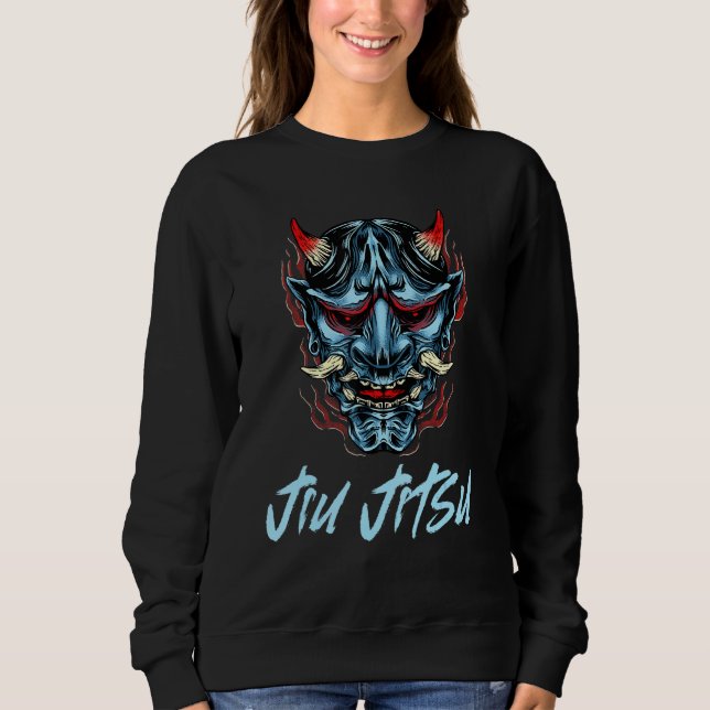 Oni Demon Jiu Jitsu T Shirt (Framsida)