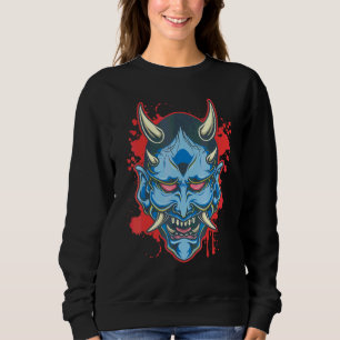 Oni-demonmask Japansk ond mytologisk varelse T Shirt