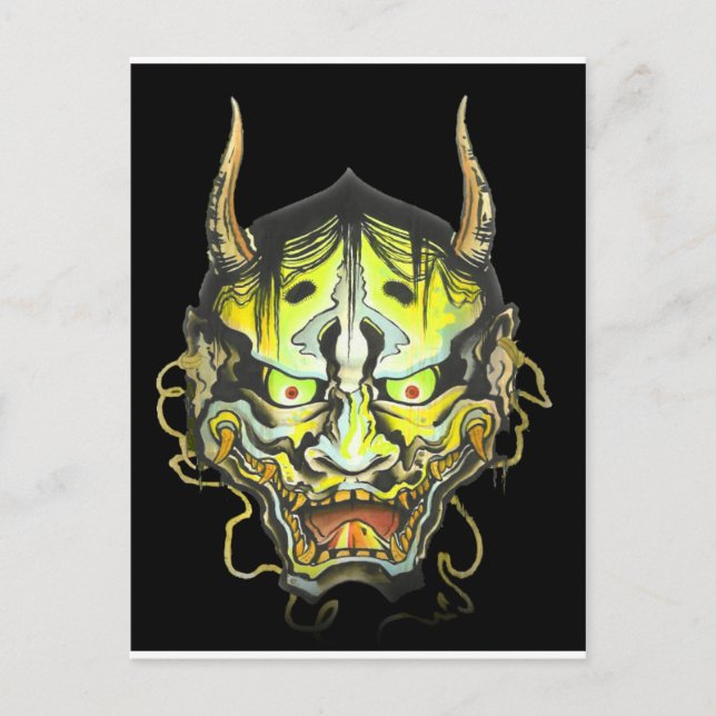 Oni Djävulen Design Vykort (Framsida)